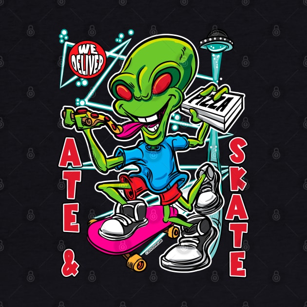 Ate & Skate by eShirtLabs